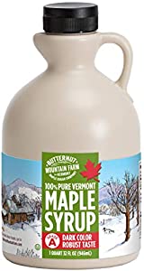 Copy of Copy of Butternut Mountain Farm Pure Vermont Maple Syrup, Grade A (Prev. Grade B), Dark Color, Robust Taste, All Natural, Easy Pour, 32 Fl Oz, 1 Qt