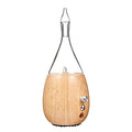 Raindrop Nebulizing Essential Oil Diffuser For Aromatherapy By Organic Aromas Light-colored Wood Base and Glass Reservoir