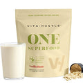 Copy of Copy of VitaHustle ONE Superfood Plant Based Protein Shake, 20G Vegan Protein, 86 Superfoods, Ashwagandha, Super Greens, 1G Sugar, Probiotics, Meal Replacement, Gluten Free, Dairy Free (Vanilla Bean)