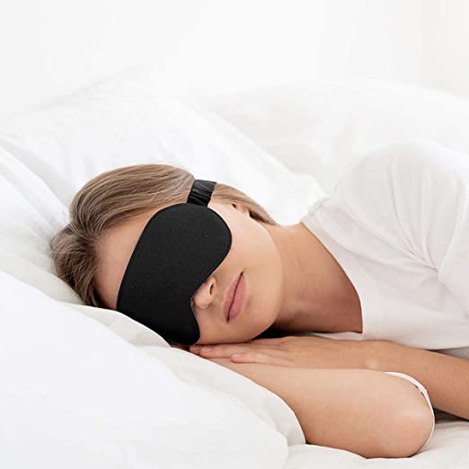 Ukissim Silk Sleep Mask, Eye Mask Blindfold for Travel & Sleeping & Nap