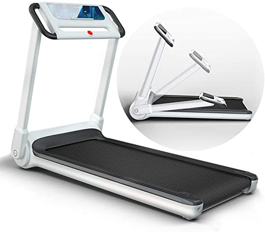 Folding Motorised Treadmill, Portable Gym Equipment Small Multifunctional Adjustable Speed Weight Loss Walking Running Machine