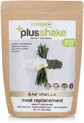Greens+ PlusShake Vanilla Whey Protein and Organic Green Superfood | Grass Fed | 27g, 1.5 lb Bag