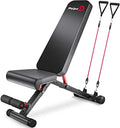 Copy of Pelpo Adjustable Weight Bench, Folding Weight Lifting Bench, Workout Bench for Home, Incline/Decline Bench for Full Body Workout, Strength Training Benches, Max Load 660lbs