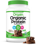 Copy of Orgain Organic Plant Based Protein Powder,Creamy Chocolate Fudge -21g of Protein, Vegan, Low Net Carbs,Non Dairy,Gluten Free, No Sugar Added, Soy Free, Kosher,Non-GMO, 2.03 Lb (Packaging May Vary)