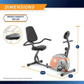 Copy of Marcy Recumbent Exercise Bike with Resistance ME-709