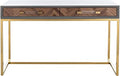 Copy of Copy of Safavieh Couture Home Office Modern Marty Grey and Gold 2-drawer DeskHome Writing Desk, White