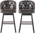Christopher Knight Home Ogden KD Swivel Barstool (2 piece set) - Brown