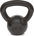 Amazon Basics Cast Iron Kettlebell Weight