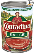 CONTADINA Canned Tomato Sauce, 12 Pack, 15 oz Can
