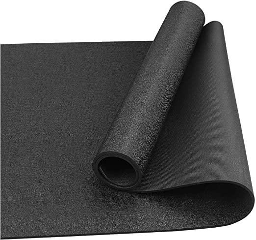 Copy of WERCHO Exercise Equipment Mat Exercise Bike Mat Folding Treadmill Mat 30"x 60" Spin Bike Mat Elliptical Mat Jump Rope Mat Thick Workout Mat for Fitness Equipment Mat for Hardwood Floors Carpet