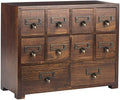 Copy of Primo Supply Traditional Solid Wood Small Chinese Medicine Cabinet l Vintage and Retro Look with Great Storage Apothecary Drawer Herbal Dresser l Great for Modern Gear | Wide - NO Assembly Required