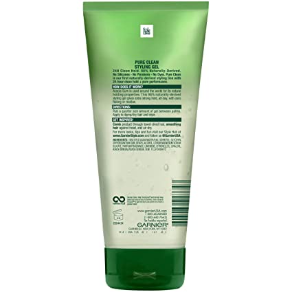 Garnier Fructis Style Pure Clean Styling Gel, 6.8 Ounces