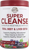 Country Farms Super Cleanse, Organic Super Juice Cleanse, Delicious Drink Powder, 14 Servings, 9.88 Oz (Packaging May Vary)