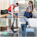 Copy of BALEINE Gym Bag for Women and Men, Small Duffel Bag for Sports, Gyms and Weekend Getaway, Waterproof Dufflebag with Shoe and Wet Clothes Compartments, Lightweight Carryon Gymbag (Azure)