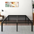Copy of 18 Inch Metal Platform Bed Frame/3500lbs Heavy Duty Steel Slat Mattress Foundation/Reinforced Platform/Noise Free/Easy Assembly,Twin/Twin XL/Queen/King/California King (Full)