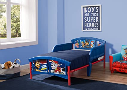 Delta Children Plastic Toddler Bed, Nick Jr. PAW Patrol