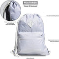adidas Unisex-Adult Classic 3S Sackpack, White Jersey/White, One Size