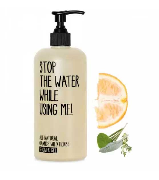 Orange Wild Herbs shower gel