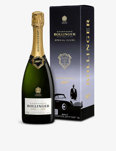 BOLLINGER 007 James Bond Special Cuvée N.V. Champagne in giftbox 750ml