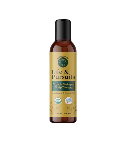 LIFE & PURSUITS Organic Bhringraj Scalp Therapy