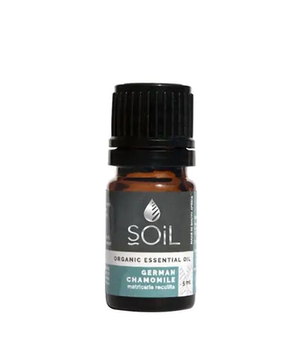 SOIL ORGANIC AROMATHERAPY Organic Chamomile, German Essential Oil (Matricaria Recutita) 5ml